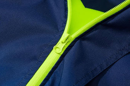 MGEOY Boys Girls Rain Jackets Lightweight Waterproof Hooded Raincoats Windbreakers for Kids 4-14Y