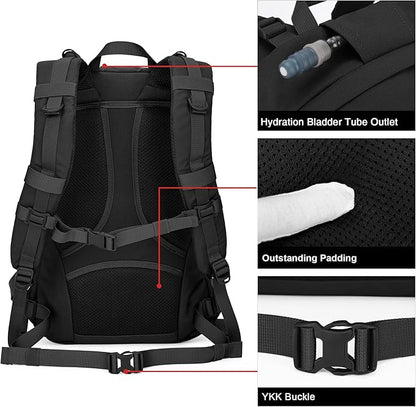 Mardingtop Military Tactical Backpack 25L Molle Hiking Backpack for Backpacking,Cycling and Biking