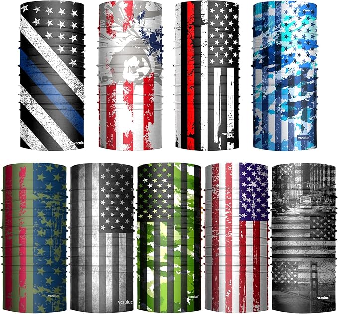 Neck Gaiter Face Cover - Sun Protection Mask Balaclava for Men and Women