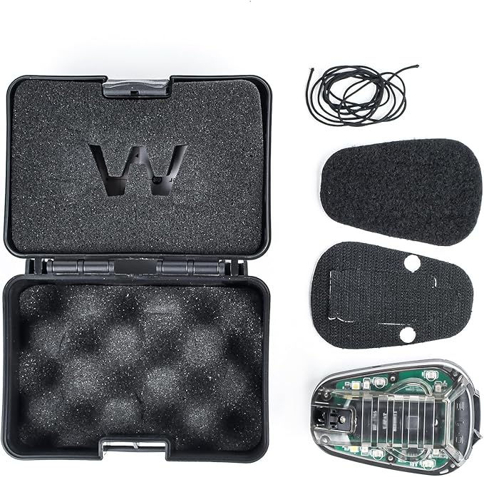 Tactical IR Helmet Light 4 Modes with Green + White LED + IR Strobe/Constant, Airsoft Survival Signal Identification Lamp for Fast Wendy and More Helmets