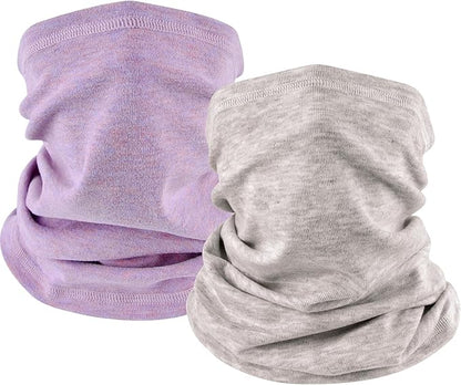 Winter Neck Gaiter Warmer, Soft Fleece Face Mask Scarf for Cold Weather Skiing Cycling Outdoor Sports
