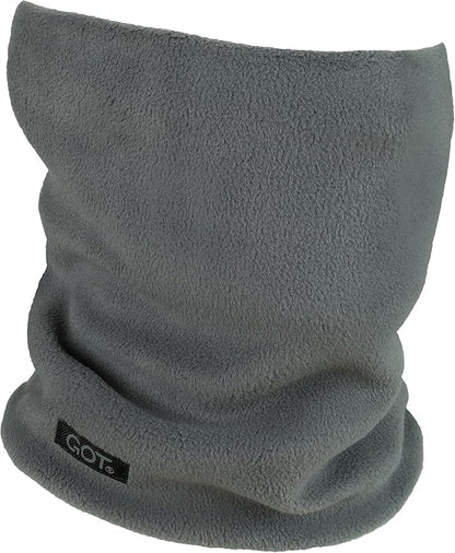 GOT Sports Polar Fleece Neck Warmer - Double-Layer Winter Ski Face Mask - Neck Gaiter Scarf for Skiing, Snowboarding, Running