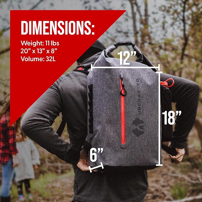 Uncharted Supply Co. Seventy2 Survival System – 72-Hour Emergency Go Bag with Gear for Home, Car, Evacuations, Power Outages & Natural Disasters