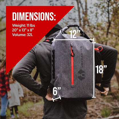 Uncharted Supply Co. Seventy2 Survival System – 72-Hour Emergency Go Bag with Gear for Home, Car, Evacuations, Power Outages & Natural Disasters