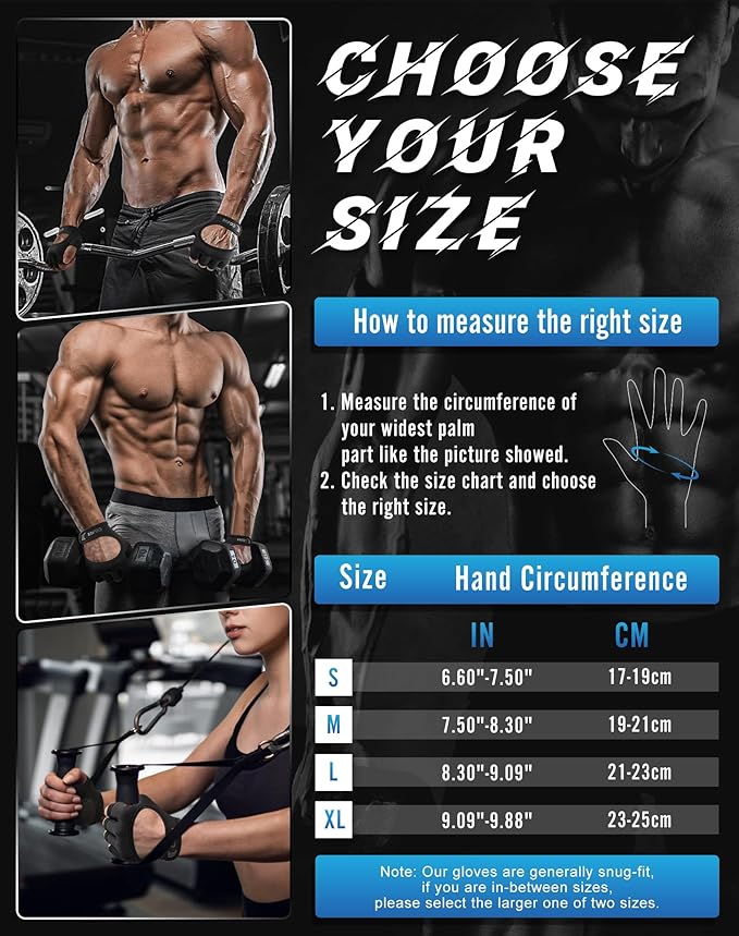 COFIT Breathable Workout Gloves, Antislip Weight Lifting Gym Gloves for Men Women, Superior Grip & Palm Protection for Weightlifting, Fitness, Exercise, Training