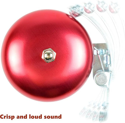 Classic Bell, Loud Crisp Clear Sound Bicycle Accessories for Adults Youths, Stylish Horn for Road and Mountain Bikes