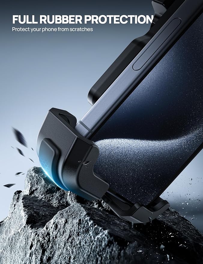 Aomiker Bike Motorcycle Phone Holder Mount - [2025 Quick Release] Bike Phone Holder Handlebar Clamp, Bicycle Scooter Phone Clip for iPhone 16 15 14 13 12 11 Pro Max Plus Mini, 4.7-6.8" Smartphone