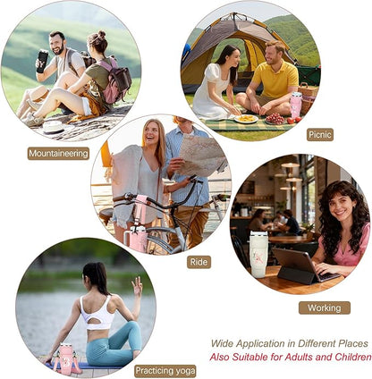 Initial Water Bottle Holder with Strap for Stanley 40 oz Tumbler/Simple Modern 40 oz Tumbler,Water Bottle Carrier Bag with Strap,Personalized A-Z Phone Pocket for Stanley Cup Accessories