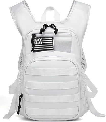 wotony Hydration Backpack with Water Bladder for Hiking Tactical Hydration Pack for Men Women Molle Water Backpack for Hiking