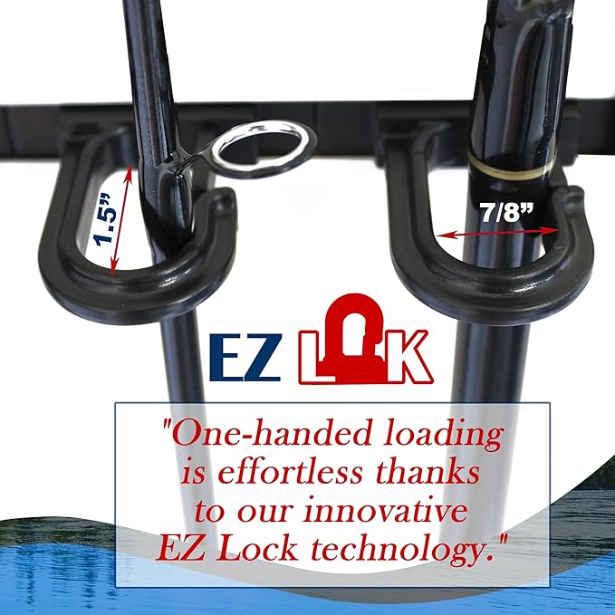 Rush Creek Creations - Fishing Rod Holder for Garage, Fishing Pole Rack Wall Mount & Tackle Storage, No Limit Vertical Fishing Rod Rack Holder, Modular Wall Unit, Fishing Pole Rods Rack