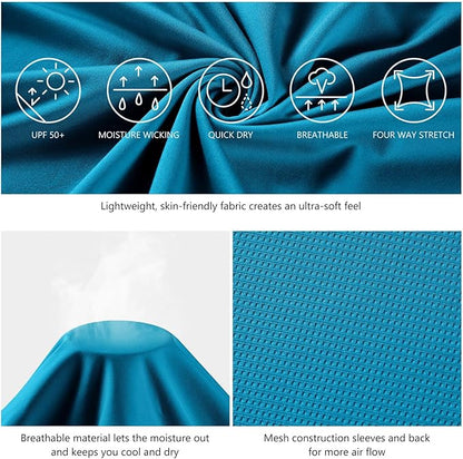 BASSDASH Fishing T Shirts for Men UV Sun Protection UPF 50+ Long Sleeve Tee T-Shirt