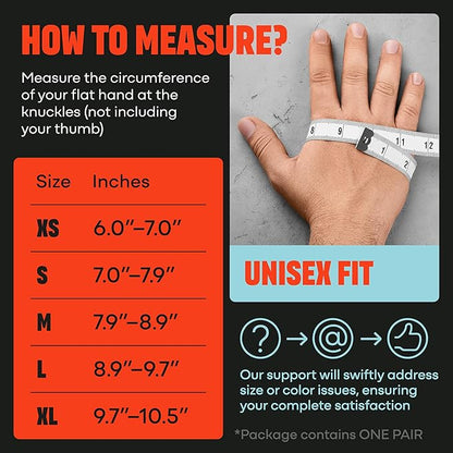 MAVA Open Gym Gloves for Men & Women; Padded Weight Lifting Gloves with Wrist Support for Comfort, Protection; Strong-Grip Fingerless Workout Gloves for Men & Women; Anti-Sweat Gym Accessories