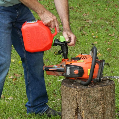 Scepter FR1G152 Fuel Container with Spill Proof Smart Control Spout with Bonus Spout Extender, Red Gas Can, 1 Gallon (Pack of 4)