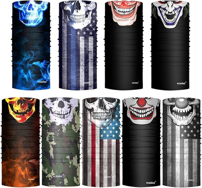 Neck Gaiter Face Cover - Sun Protection Mask Balaclava for Men and Women