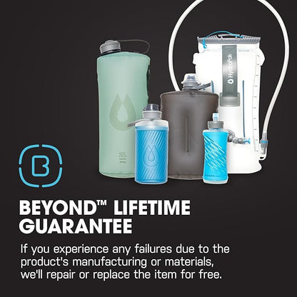 HydraPak UltraFlask Speed (500ml or 600ml) - Collapsible Soft Flask Water Bottle for Hydration Vests and Running Packs with Easy Open Cap