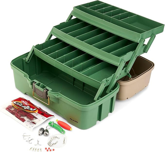 Plano Three-Tray Tackle Box Kit