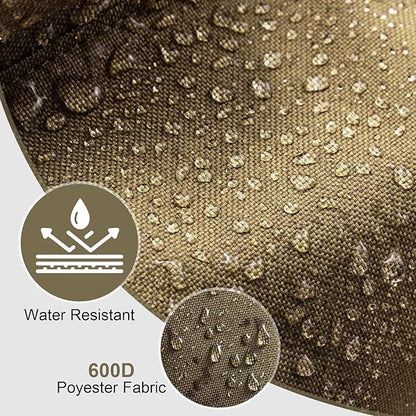 Goture Fishing Backpack with 4 Tackle Boxes,45L 600D Tackle Backpack with Rod Holders,8 Lure Pockets,Rain Cover,Large Fishing Bag Saltwater Gear Storage Bag for Camping Hiking