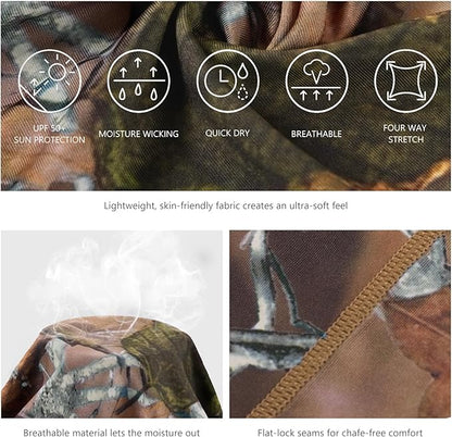 BASSDASH UPF 50+ UV Sun Protection Neck Gaiter Fishing Mask Hunting Kayaking Hiking Cycling Ski Sports