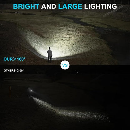 WUBEN C3 Flashlight 1200 High Lumens Rechargeable Flashlights 6 Modes Super Bright IP68 LED Tactical Flashlight for Camping, Home, Emergency, Rescue, Hunting, Inspection, Repair, Tool Gifts for Men