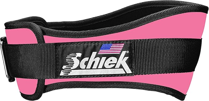 Schiek Sports Model 2004 Nylon 4 3/4" Weight Lifting Belt - Black