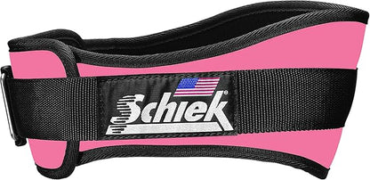 Schiek Sports Model 2004 Nylon 4 3/4" Weight Lifting Belt - Black