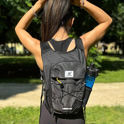 SKYSPER Foldable Hiking Backpack - 10L Small Lightweight Daypack Breathable Travel Backpacks for Men Women