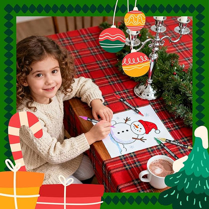 24 Colors Acrylic Paint Markers, Dual Tip with Fine Tip and Brush Tip Pens for Stone, Wood, Calligraphy, Canvas, Ceramic, Metal, Glass, Rock Painting, DIY Crafts