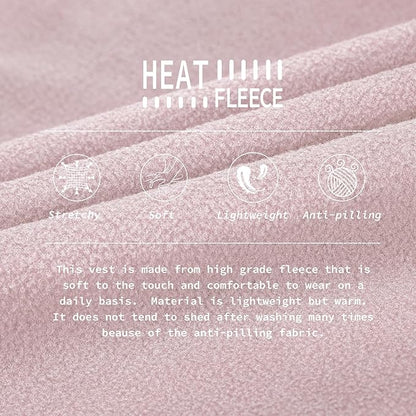 33,000ft Women's Zip Up Fleece Jacket, Long Sleeve Warm Soft Polar Lightweight Coat with Pockets for Winter