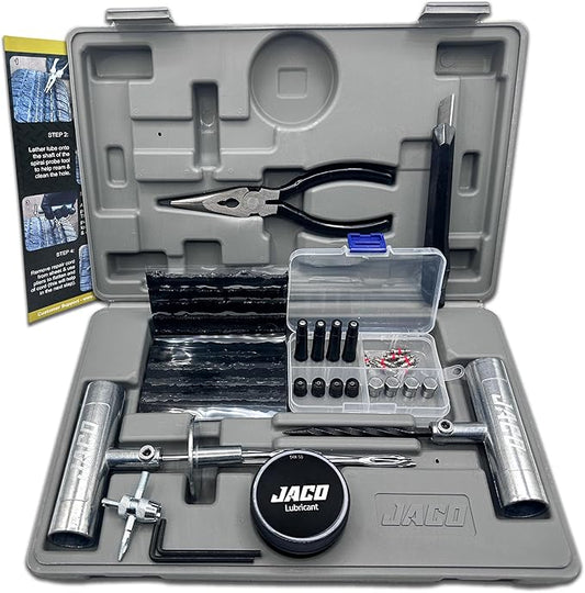 JACO TRX-50 Heavy Duty Tire Repair Kit - Universal Tire Plug Kit
