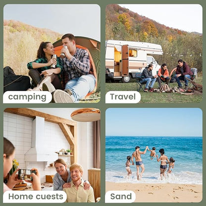 Ultralight Camping Cots for Adults, Portable Folding Bed, Tent Cot Lightweight Travel, Camping, Hiking, Backpacking, Mountaineering, Army Green