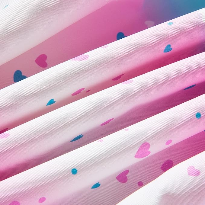 MGEOY Boys Girls Rain Jackets Lightweight Waterproof Hooded Raincoats Windbreakers for Kids 4-14Y