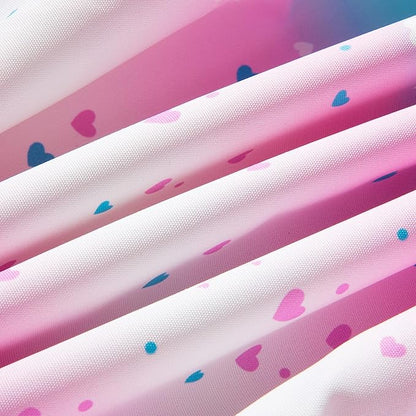 MGEOY Boys Girls Rain Jackets Lightweight Waterproof Hooded Raincoats Windbreakers for Kids 4-14Y