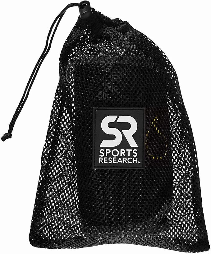 Sports Research Sweet Sweat Waist Trimmer (Core Series) - Premium Sweat Enhancing Fitness Band for Women & Men