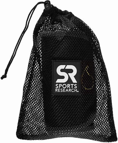 Sports Research Sweet Sweat Waist Trimmer (Core Series) - Premium Sweat Enhancing Fitness Band for Women & Men