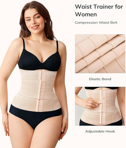 LODAY Waist Trainer for Women Corset Shapewear Tummy Control Faja Body Shaper Waist Cincher