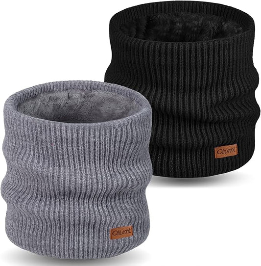 Neck Warmer for men,Winter Neck Gaiters Face Scarf Women Windproof Warm Fleece Scarves Gaiter for Cold Weather