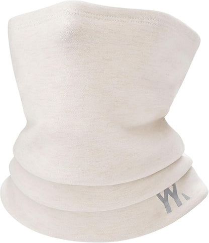 Neck Gaiter for Men Women, Breathable Windproof Face Mask Scarf, Soft Elastic Winter Neck Warmer Cover