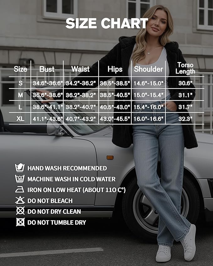 MANGOPOP Womens Fleece Jacket 2025 Winter Oversized Fuzzy Hooded Coat Button Cardigan Sherpa Sweaters Outerwear with Pockets