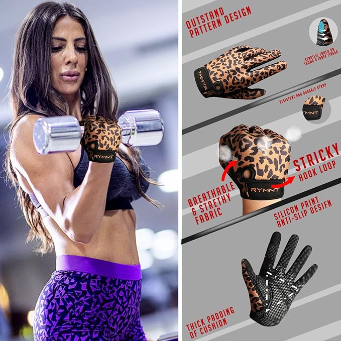 ZEROFIRE Workout Gloves for Women Men - Weight Lifting Gloves with Full Palm Protection & Extra Grip for Women Gym, Weightlifting, Weight Lift, Rowing, Exercise, Sport, Cycling