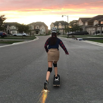 DEVOKE Skateboard Accessories Bike Adjustable Shoe Boot Cover Pad Cycling Friction Spark Tool Pad Bicycle Flintstone Pad