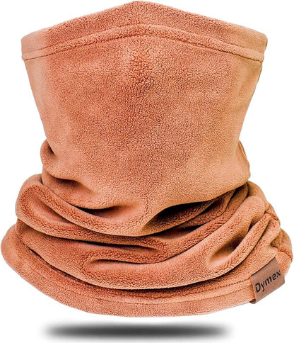 Winter Neck Warmer Gaiter Fleece Neck Cover Cotton Balaclava Windproof Face Cover Mask for Women Men