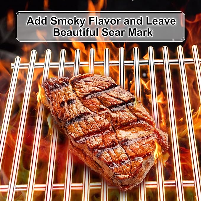 54801 92911 Grill Grates Replacement for DCS Grill Parts 36DBQAR, 36EBQAR, 48DBQAR, 48DBQR, 48EBQAR, BGA36-BQARL,BGA36-BQARN,BGA48-BQARL, BGA48-BQARN, Ceramic Rods Briquettes Radiant Tray Grid