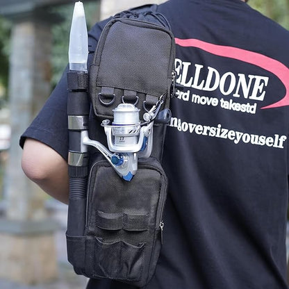 Telescopic Fishing Rod Reel Kit 2pcs 6.89FT Collapsible Spinning Pole Reel Combo Compact Fishing Lures Tackle Accessories Lightweight Travel Fishing Gear Set for Saltwater Freshwater Fishermen Gift