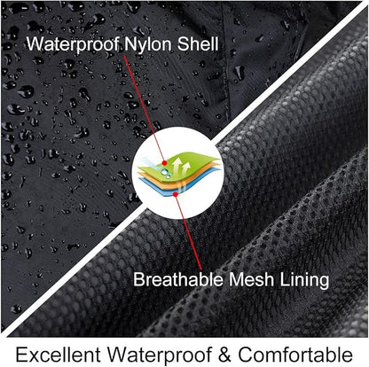 Classic Rain Suits for Men Breathable Rain Gear for Waterproof work, Hooded Coats Jacket and Pants