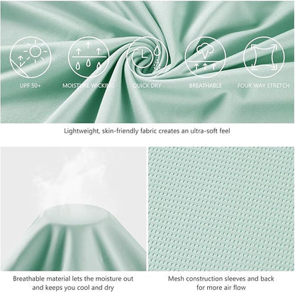 BASSDASH Fishing T Shirts for Men UV Sun Protection UPF 50+ Long Sleeve Tee T-Shirt