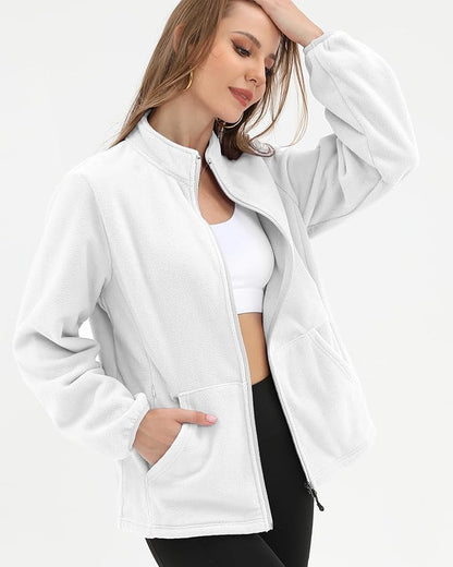 Argstar Women's Fleece Jacket with 6 Pockets (XS-2XL)