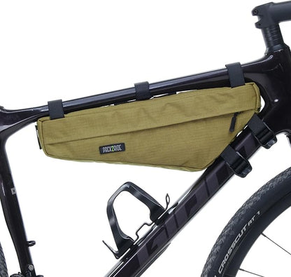 Mira Bike Frame Bag - Water Resistant, Durable Cordura Fabric & Bicycle Equipment Bag - Biking Storage, Bikepacking Pouch, Road for Cycling Adventures