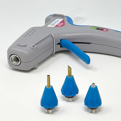 AdTech Pro 75 Full Size Hot Glue Gun Kit - Includes 3 Nozzles & Features Artistick Stringless Hot Glue Sticks, 75-Watt Powerful Heater, Ergonomic Design