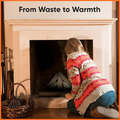 Allen's Wood Fire Starter Cups – Natural Wax & Wood Chip Firestarters for Campfires, Fire Sticks for Fireplace, Grilling & BBQ – 15 Min Burn – Clean Fire Start – Great for Travel & Hunting