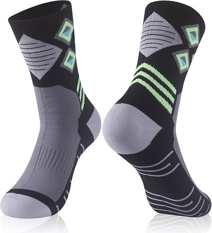 RANDY SUN Waterproof Breathable Socks, [SGS Certified] Unisex Novelty Skiing Trekking Hiking Wading Trail Socks